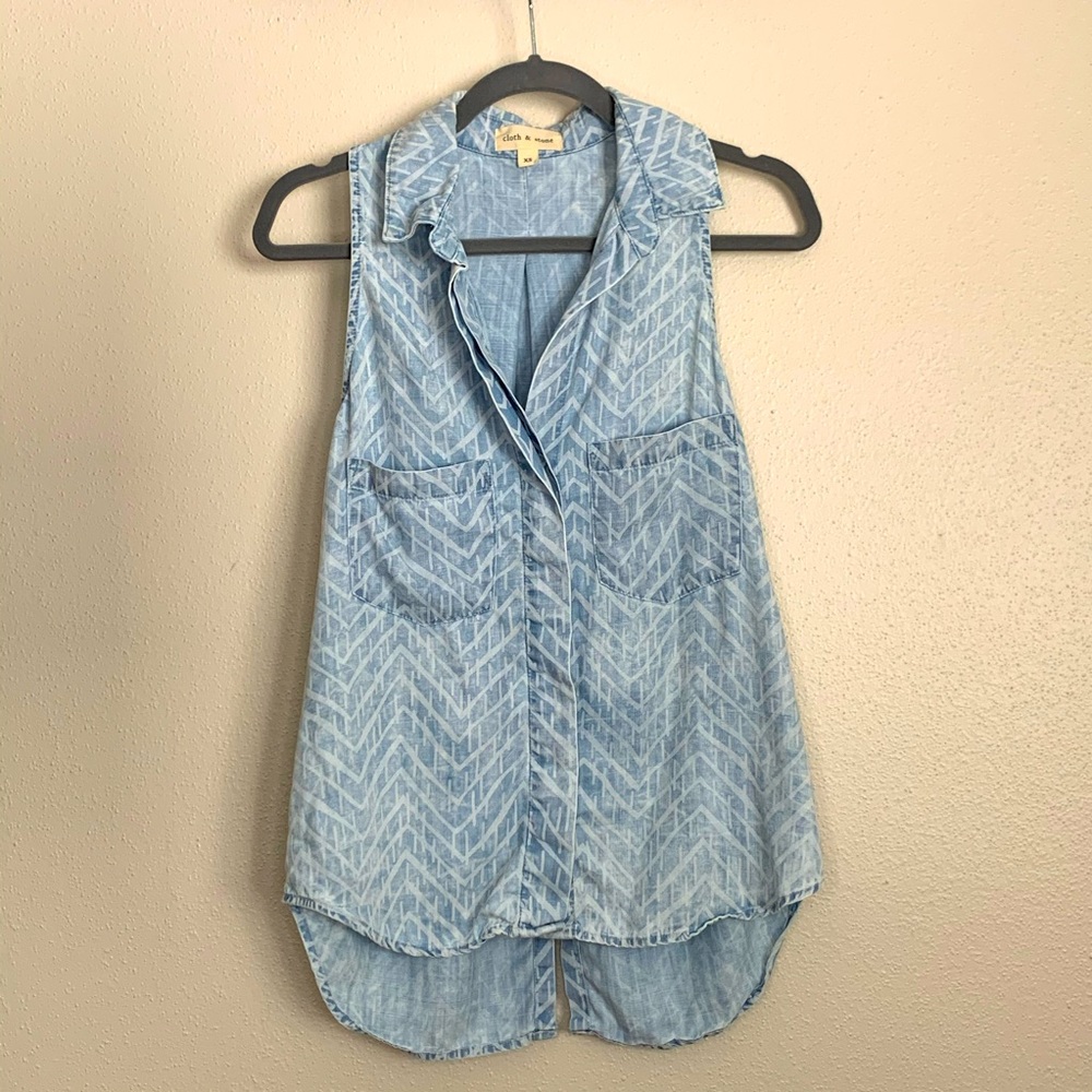 Cloth & Stone | Chambray Top
